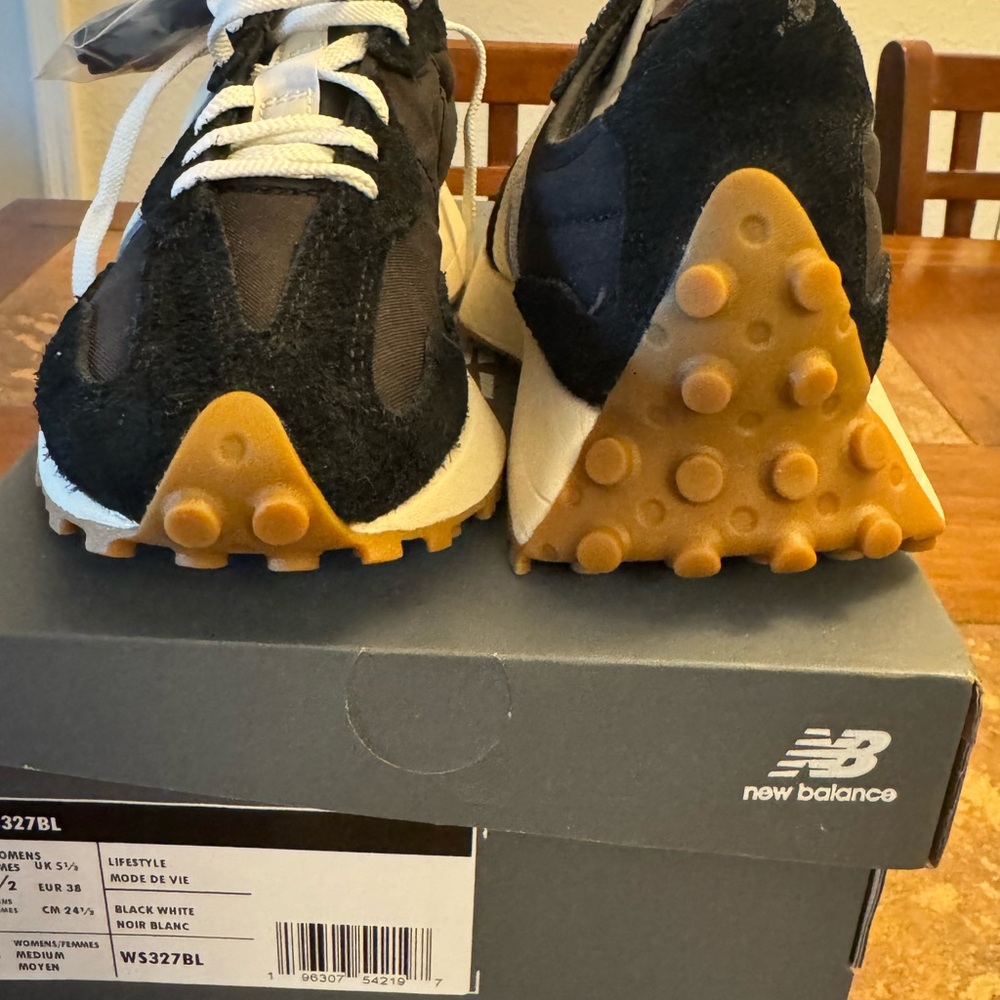 New Balance Black and White Sneakers